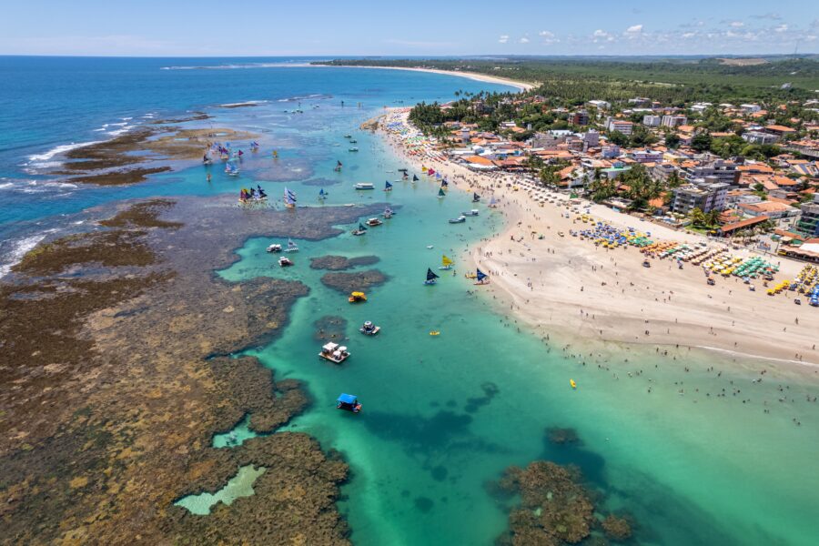 lugares para passar a virada do ano - Porto de Galinhas